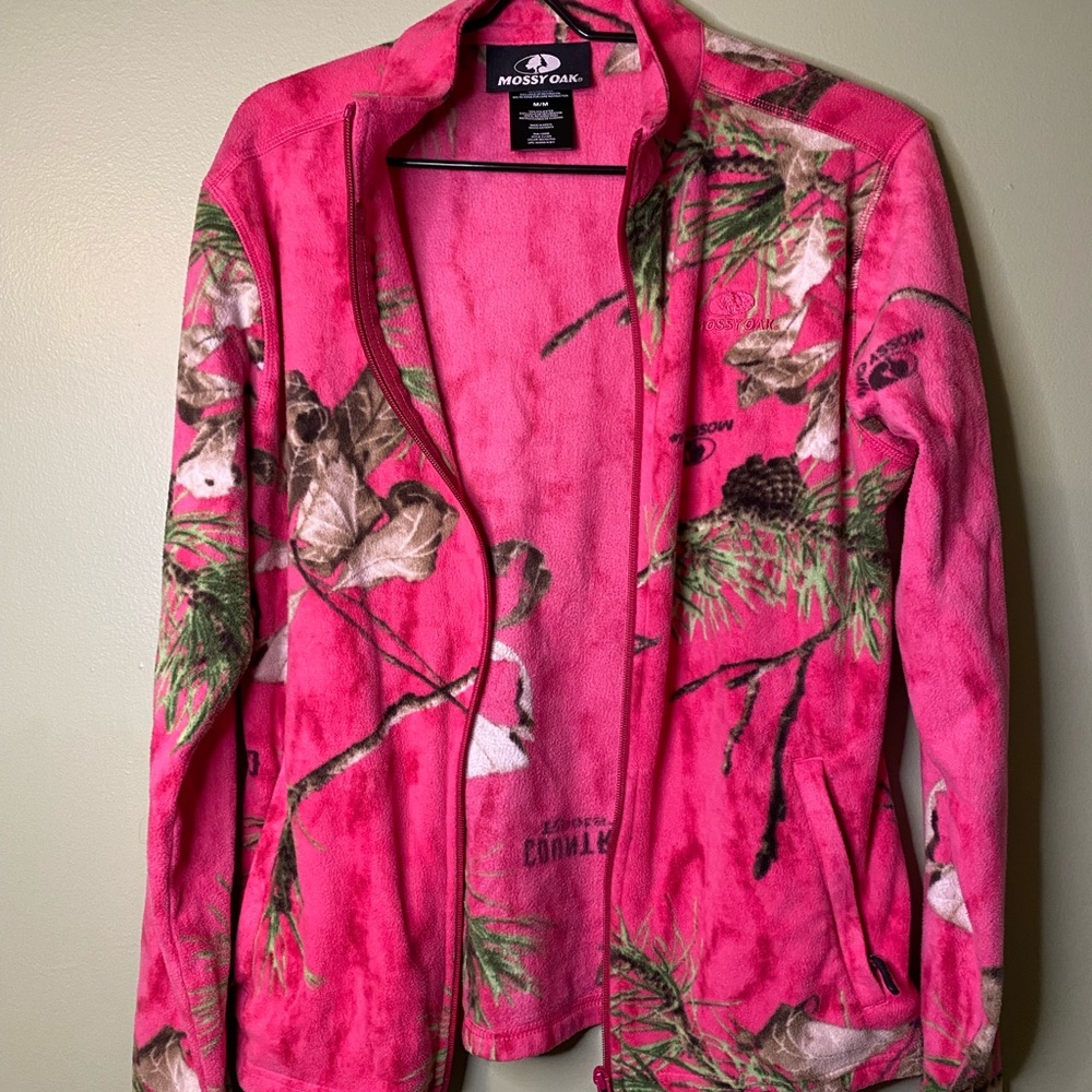 Pink Camo Mossy Oak Jacket